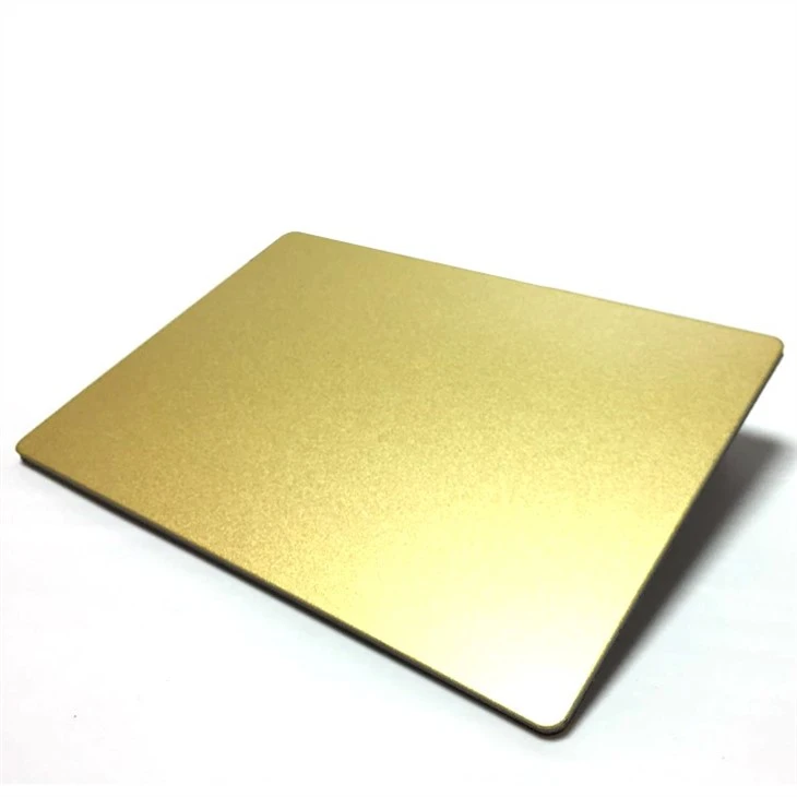 Brown Gold Color 4*8 Feet 3mm Panel
