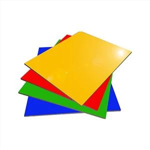 Panell compost d'alumini d'alta brillantor per a materials d'acabat interior