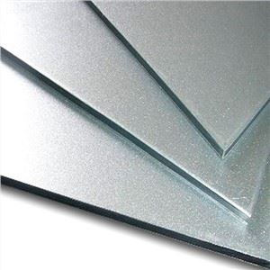 Panell compost de plàstic d'alumini ACM d'alumini sandvitx de color plata